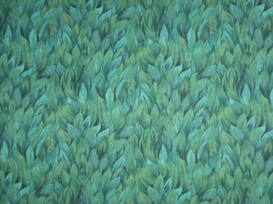 Jinny Beyer Four Seasons RJR Fabrics Leaves Green Tone On Tone Cotton 44" BTHY - Picture 1 of 5