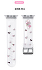 [Esther Bunny ] APPLE Watch Band Strap Clear TPU  8 7 6 SE 2   + Track