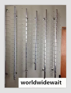 10pcs Aluminium Lockable Sunglasses Eyeglasses Display Rod 1M For 12 Frames - Imagen 1 de 9
