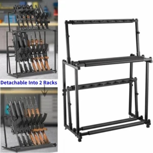 Verstellbarer Gewehr Aufbewahrungshalter Abnehmbar Flinte Gewehrständer Display Organizer - Bild 1 von 15