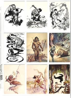 Frazetta II 1993 por Comic Images ¡Singles tú eliges tu tarjeta! Foto 1 de 4