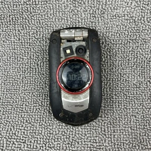 Casio Gz'One Boulder Cell Phone Black Silver  C711 Verizon Very Rare Flip Tested - Picture 1 of 11