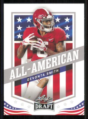 2021 Leaf Draft #42 DeVonta Smith AA - Image 1 of 2