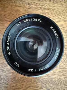 Vivitar 28mm f/2.8 MF Wide Angle Lens - Picture 1 of 7
