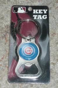 Chicago Cubs Bottle Opener Keychain MLB NEW - Picture 1 of 3
