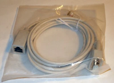APC 940-0082A Data Programming Cable, RS-232 Serial (F) to RJ-45 (M & F) - Image 1 of 3