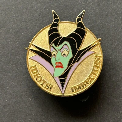 Subastas Disney - Maléfica - Medallón de Oro - Prendedor Disney LE 500 29130 Foto 1 de 2