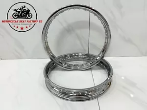 Honda Dream 305 250 CA77 C77 CS72 CA72 C72 Metal 2PCS Front And Rear Wheel Rim. - Picture 1 of 19