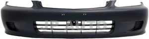For 1999 2000 Honda Civic Sedan/Coupe Front Bumper Cover Primed - Picture 1 of 10