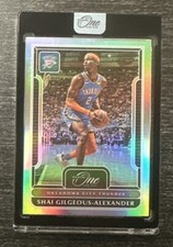Shai Gilgeous Alexander 2022-23 Panini One And One SILVER 34/99 SP - OKC Thunder