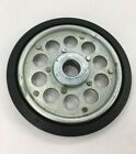 SNOWMOIBLE AETHA BRAND MEAT &amp; RUBBER REAR IDLER WHEEL WITH BEARING 7 1/4&quot; DIA
