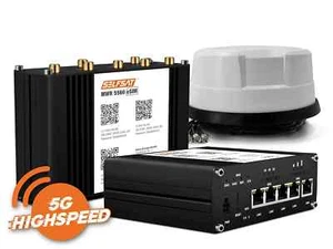 Routeur sans fil Selfsat MWR 5560 eSIM 5G Cat 20 jusqu'à 3,4 Gbps avec antenne panoramique - Photo 1/11
