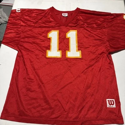 Camiseta De Colección Kansas City Chiefs Elvis Grbac #11 NFL Wilson Juvenil X-Grande Foto 1 de 4