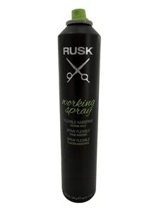Rusk NUOVA lacca per capelli flessibile da lavoro 10 oz finitura modellante senza grasso ultra asciutta - Foto 1 di 4