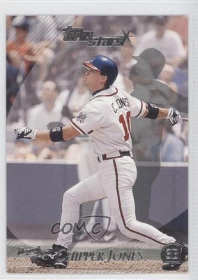 2000 Topps Stars Chipper Jones #47 HOF - Image 1 of 2