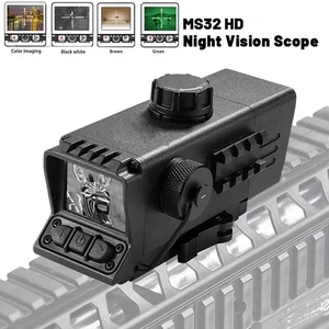 MS32 HD Infrared Holographic Hunting Night Vision Scope Red Dot Digital Night - Picture 1 of 10