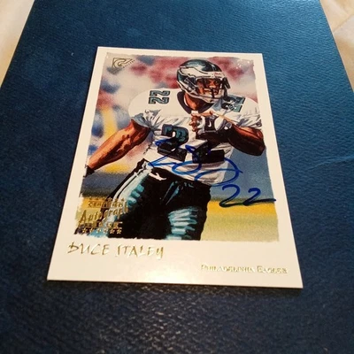 2002 Topps Gallery Duce Staley Autograph Auto Philadelphia Eagles - Image 1 of 2