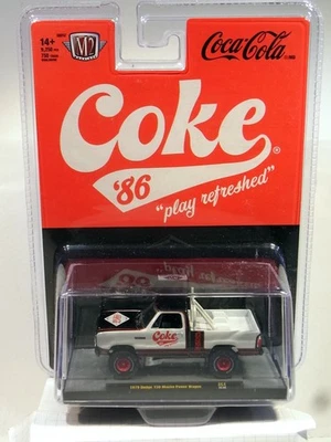 1979 Dodge 150 Macho Power Wagen "Coke" (Coca Cola)  1:64 M2 Machines  blister - Bild 1 von 4
