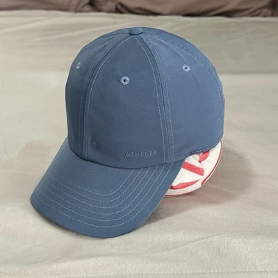 Sombrero Athleta Correa Trasera Azul Claro Rendimiento Atlético Mujer Talla Única Foto 1 de 4