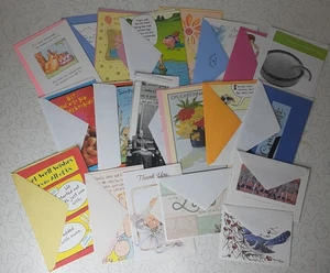 Lot Of 20 Assorted Greeting Cards - Picture 1 of 1