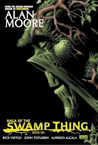 Saga of the Swamp Thing Book Six от Алана Мура 2014 DC Comics Trade книга в мягкой обложке  - Изображение 1 из 1