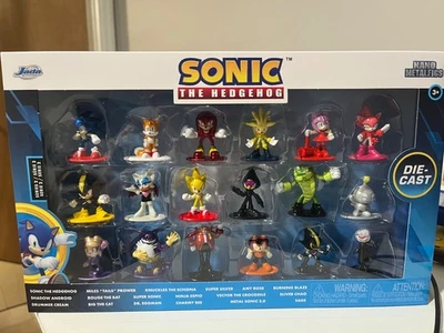 SERIES 2-Jada Sonic the Hedgehog Die-Cast Nano Metalfigs NEW Figures - Image 1 of 4