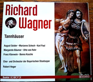 Richard Wagner -  Tannhäuser, 3 CD-Klappbox,  Top-Zustand, - Bild 1 von 1
