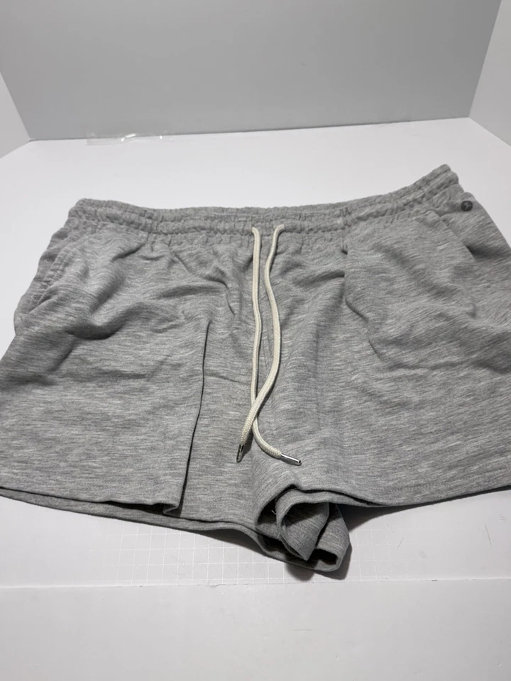 Pantalones cortos Danskin Paperbag para mujer, gris, talla XXL, diversión de verano Foto 1 de 4