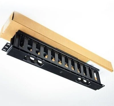 PANDUIT WMPFSE PATCHLINK HORIZONTAL CABLE MANAGER 19" FRONT ONLY 1 RU - Image 1 of 4