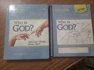 Apologia Who Is God? Textbook And Junior Notebooking Journal - Picture 1 of 9