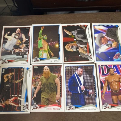 2014 Topps Chrome WWE Refractor (12X) card LOT JEY USO, CESARO, and more - Image 1 of 2
