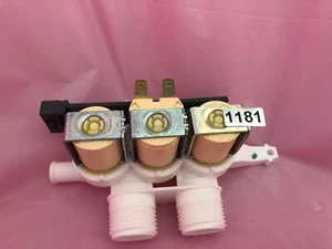 WH13X10027 GE Washer Water Solenoid Inlet Valve AP3995139 PS1482391 - Picture 1 of 5
