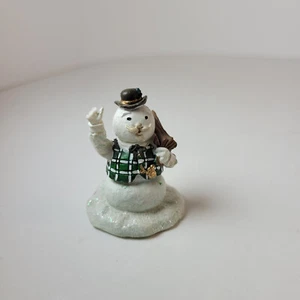 Hawthorne Village Sam the Snowman 2003 Mini Rudolph Christmas Figurine 79056 - Picture 1 of 5