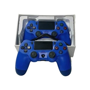 Mando PS4 Bluetooth Marca XYAB Deep Blue X 2 Usado. (Leer) - Imagen 1 de 17