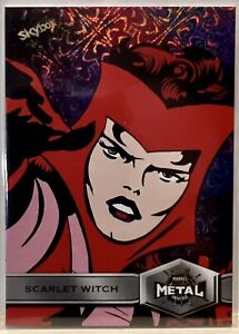 2022 UD Marvel Spider-Man Metal Universe Scarlet Witch High Series Grandiose 172