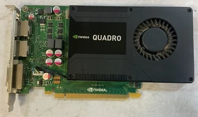 Nvidia Quadro K2000 GDDR5 PCIe 2xDPI 699-52095-0500-130 Video Graphics Card-P7D - Image 1 of 4
