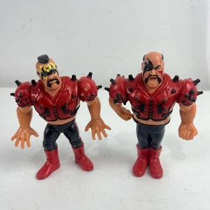 Legion Of Doom Road Warriors Hawk & Animal 1991 Hasbro WWF Action Figures - Picture 1 of 7