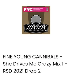 She Drives Me Crazy von Fine Young Cannibals (Platte, 2021) - Bild 1 von 1