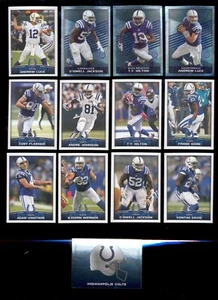 2015 Indianapolis Colts Sticker Set ANDEREW LUCK T Y HILTON FRANK GORE VINATIERI - Picture 1 of 1