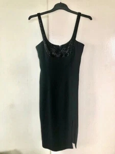 Frank Usher black dress size 12 from Harvey Nichols - Picture 1 of 3