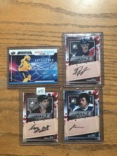 NHL Autograph Hockey Card Lot - 4 Cards