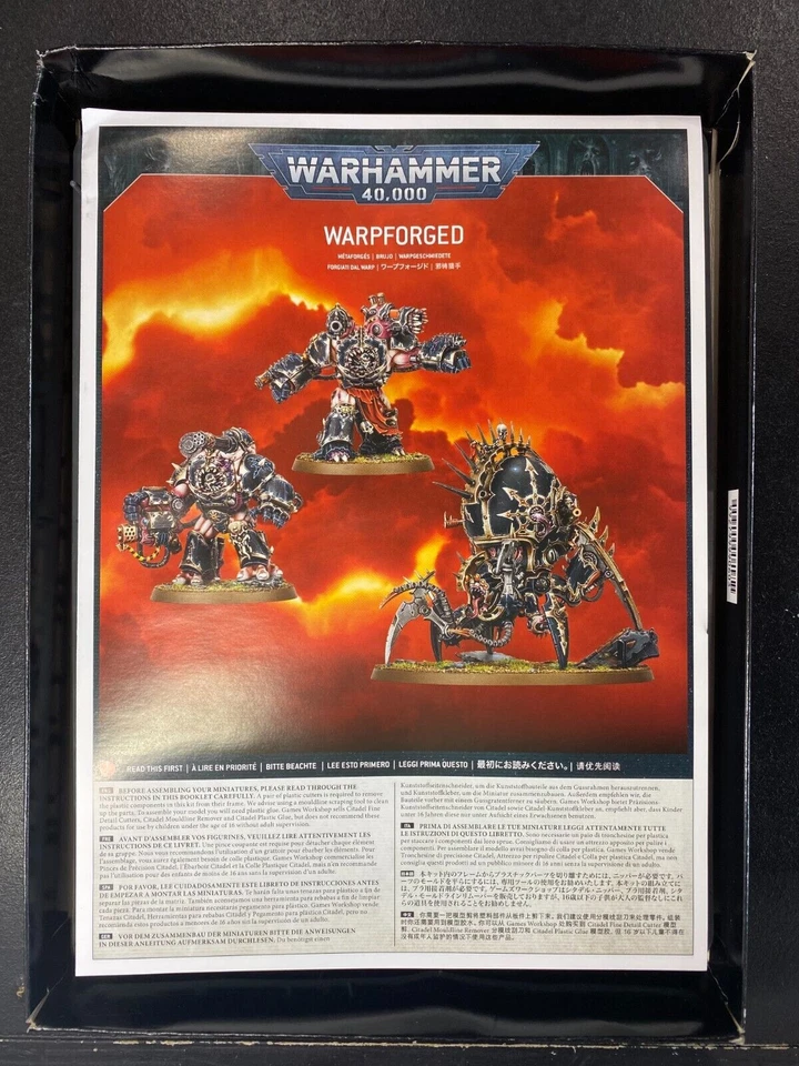 Games Workshop Warhammer 40K Chaos Space Marines Mixed Lot - 99120102143