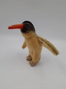 Alter Steiff Pinguin 12 Cm Hart Gestopft Knopf vorhanden - Bild 1 von 9