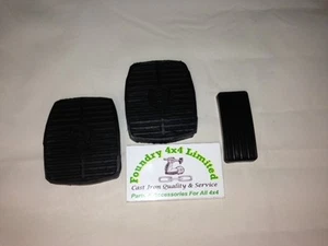 Juego de goma de 2 pedales Land Rover Discovery 3 piezas 11H1781L y 575818 - Imagen 1 de 1
