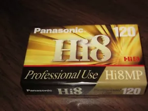 Panasonic Hi8 8 mm CAMCORDER VIDEOBAND 120 min professioneller Einsatz NV-P6120H NEU - Bild 1 von 1