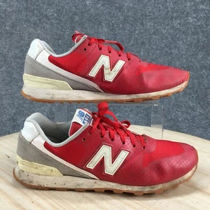New Balance Shoes Womens 9.5 696 Reengineered Classic Low Sneakers WL696WC Red - Picture 1 of 21