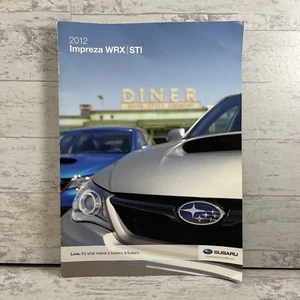 2012 Subaru Impreza WRX/STI Sales Brochure 24-pages Booklet. Pictures. Specs - Picture 1 of 7