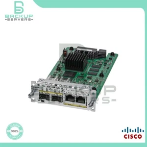 Cisco NIM-2GE-CU-SFP Dual-Mode GBe 2-Port GE/SFP WAN Network Interface Module - Picture 1 of 3