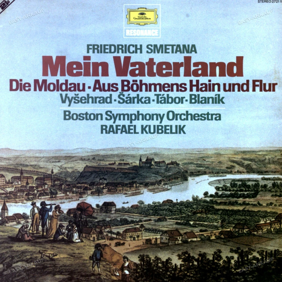 Smetana – Boston Symphony Orchestra, Rafael Kubelik - Mein Vaterland 2LP ' - Image 1 of 1