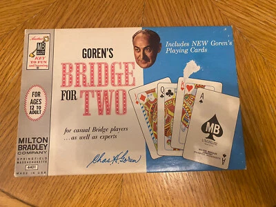Vintage 1964 Milton Bradley Goren's Bridge for Two Game Complete - Image 1 of 2